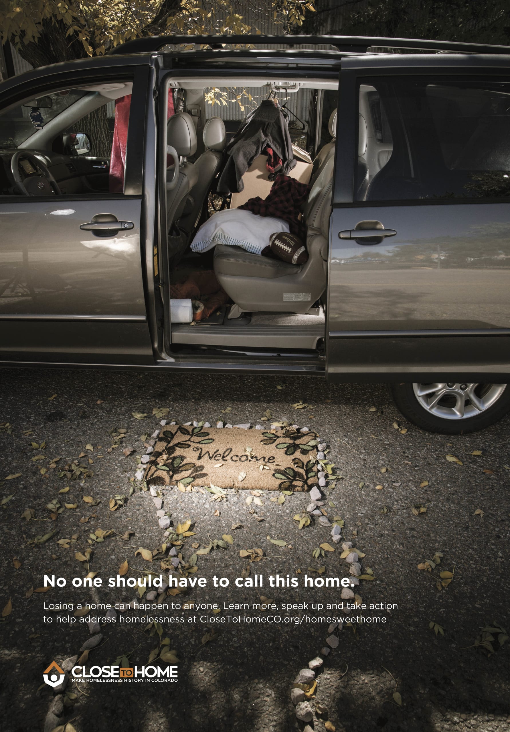 Close to Home Van Ad Close to Home Van Ad